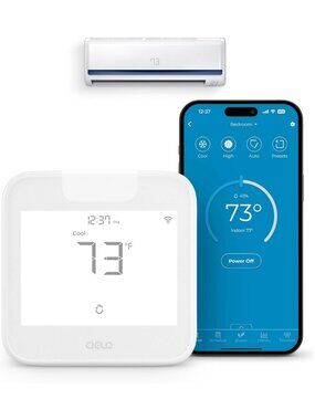 Smart WiFi Thermostat for Mini-Split & Portable AC Units - Energy Efficient